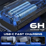 SnowVortex - High-Power Handheld Turbo Air Blower