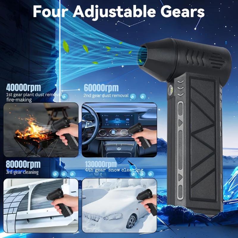 SnowVortex - High-Power Handheld Turbo Air Blower