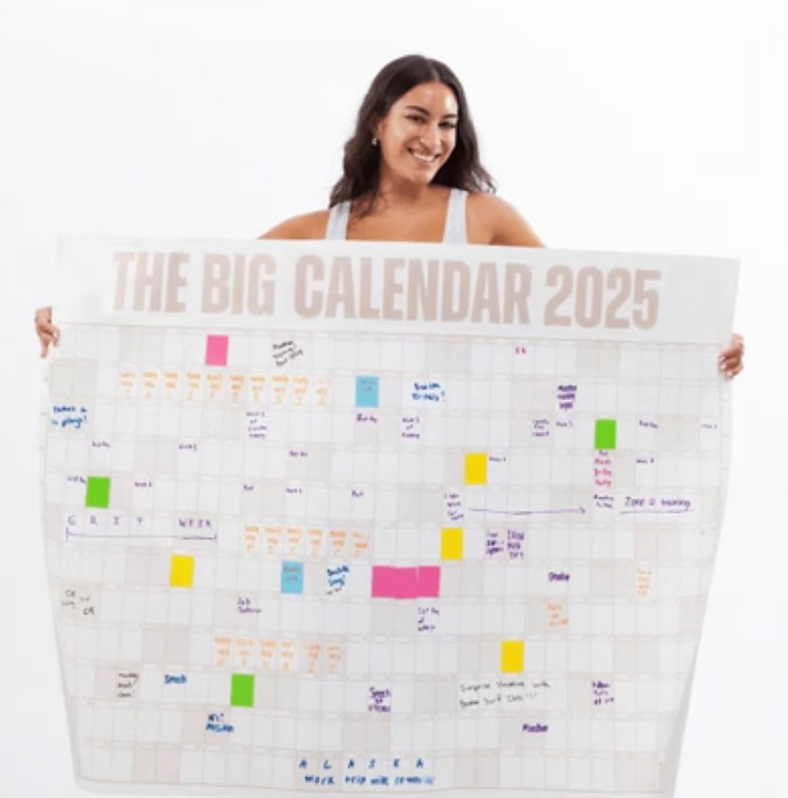 WallMap - 2025 Oversized Dry Erase Calendar