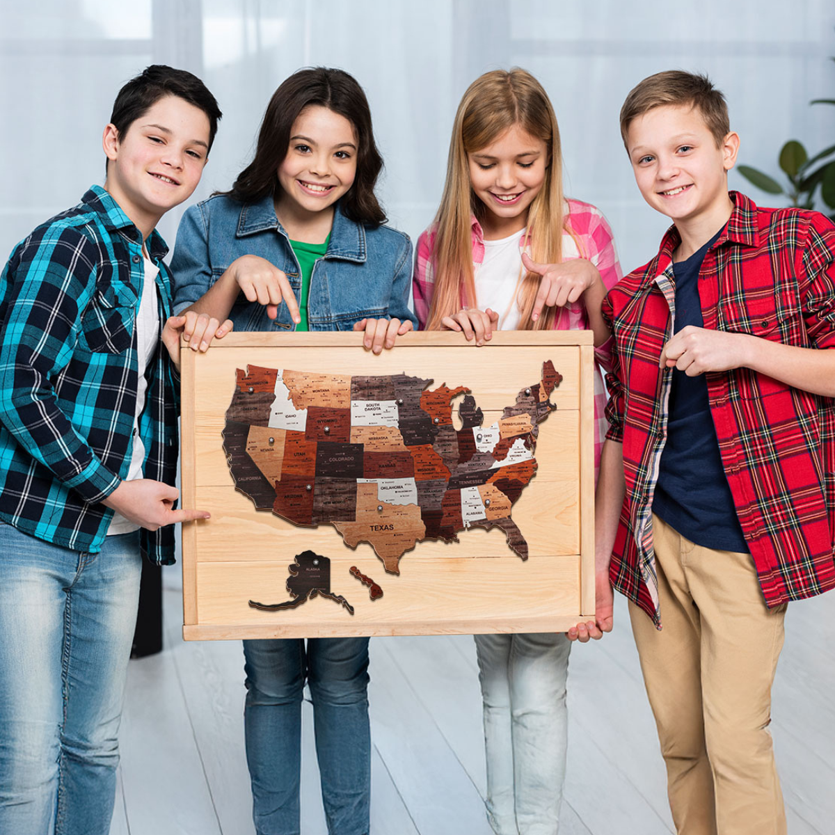 MapMakers – Custom United States Wooden Puzzle