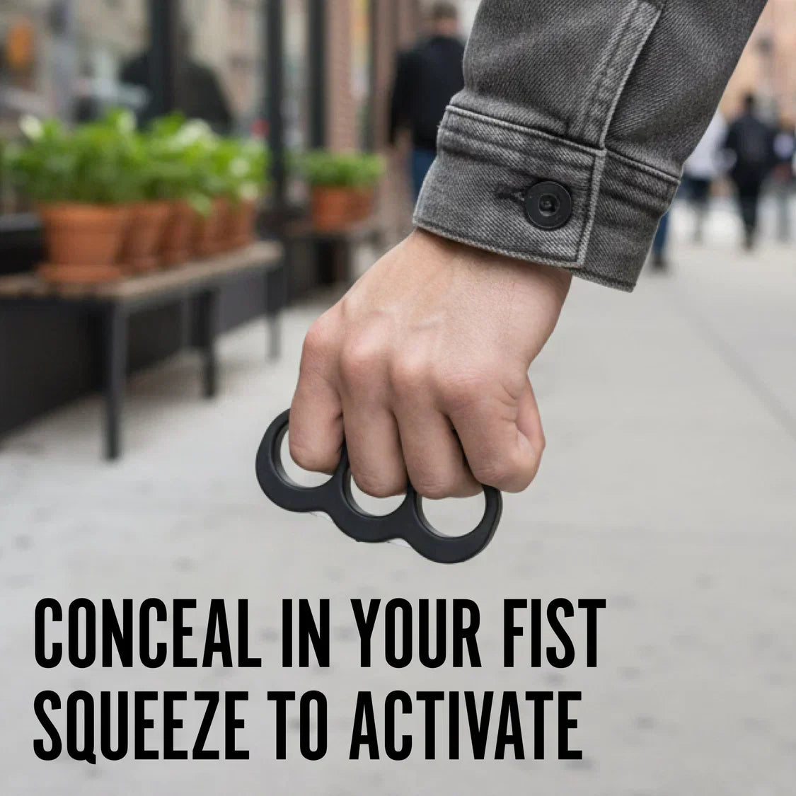 ShockGuard - Hidden Fist Triple Contact Self-Defense Tool