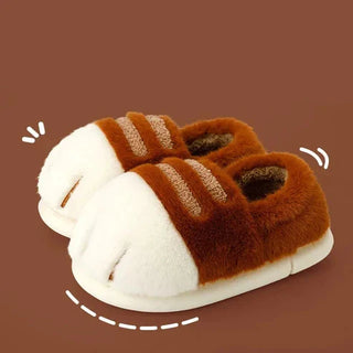 PurrPaws – Cozy Cat Paw Slippers
