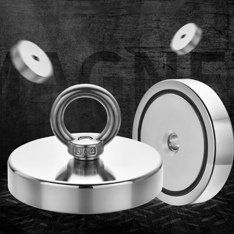 AquaForge – 260LBS Neodymium Fishing Magnet for Epic Treasure Hunts