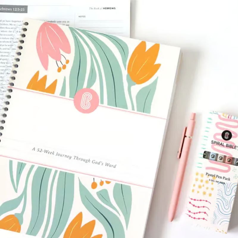 A Year in the Bible – 52-Week Study Hardcover Book