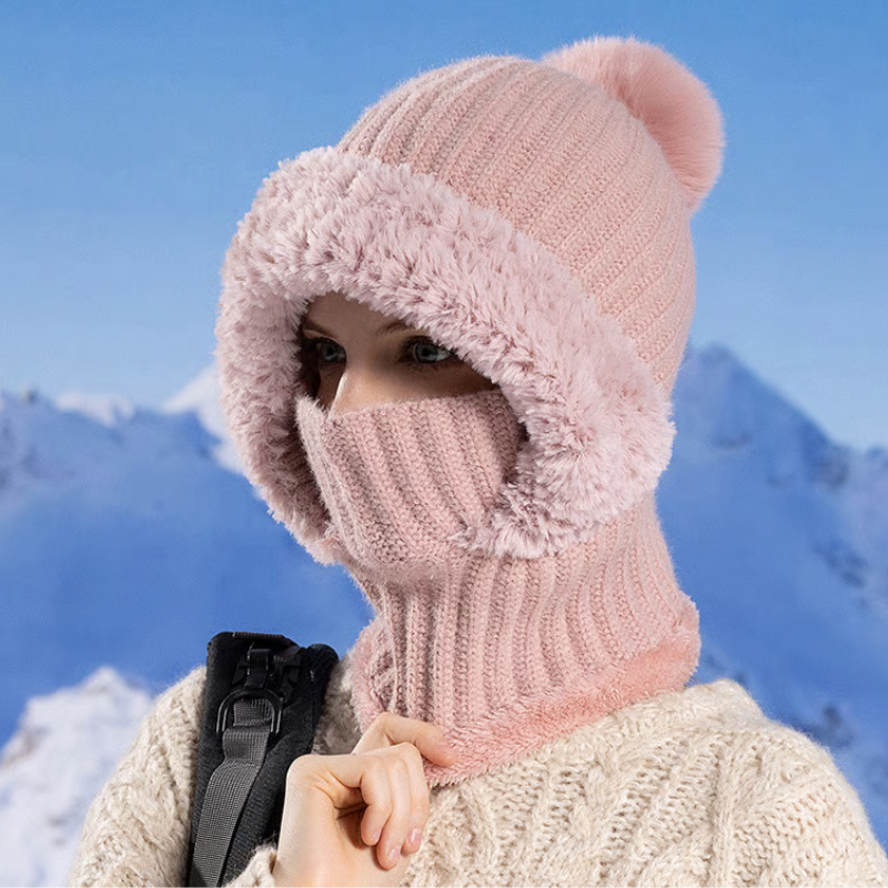 NordicGlow - Luxe Knit Cozy Cap with Arctic Warmth