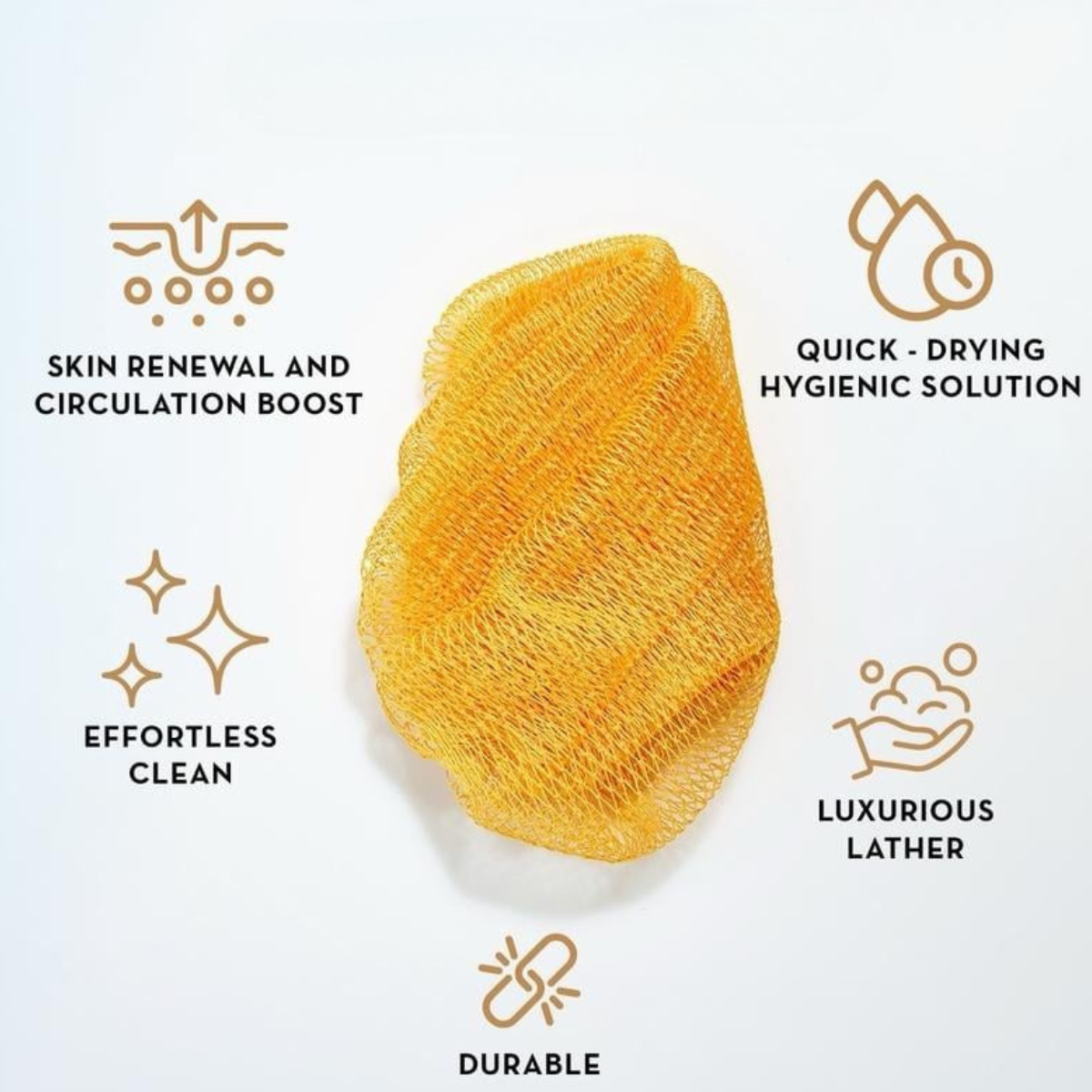 GlowWeave – African Exfoliating Net Sponge
