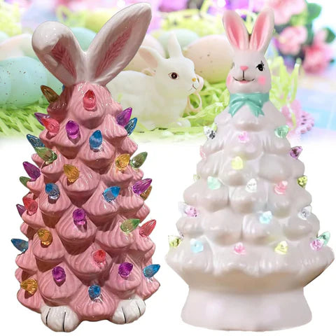 BunnyBloom – Adorable Pink Easter Tree