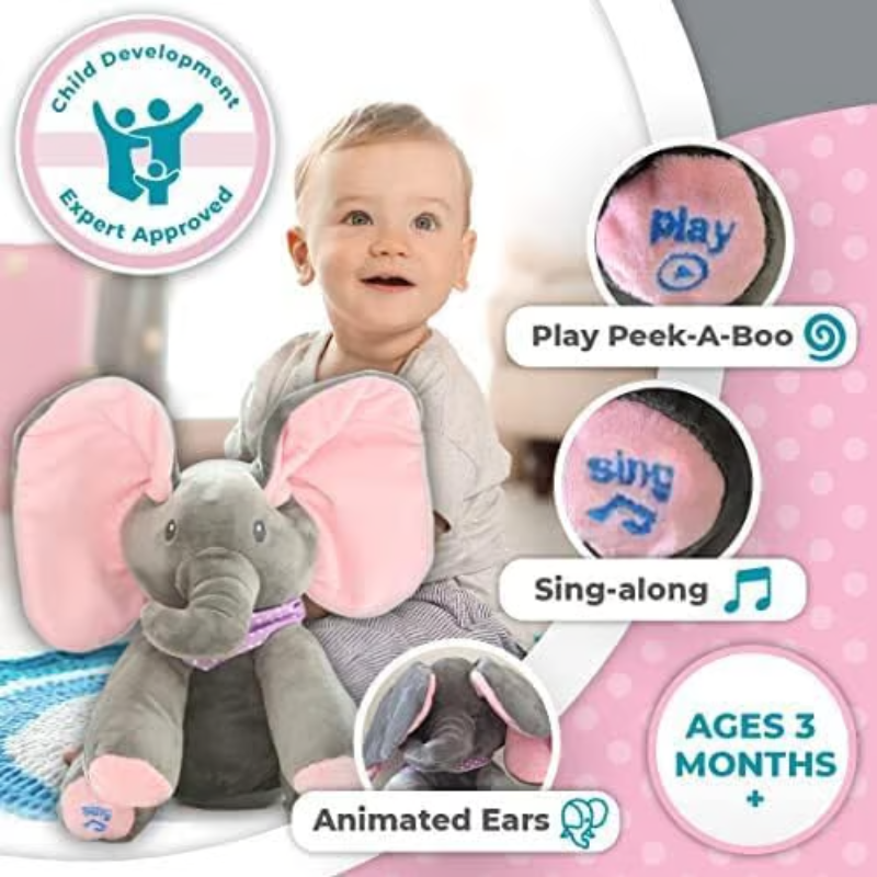 MelodyHugs - Musical Elephant Plush Toy