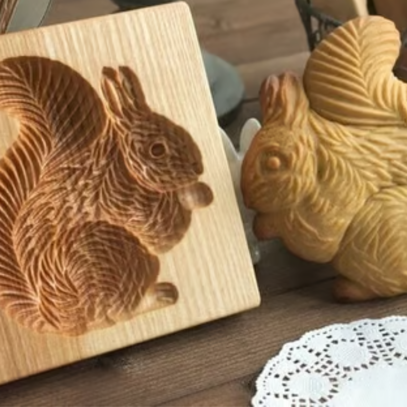 DoughDelight - Handcrafted Cookie Embossing Molds