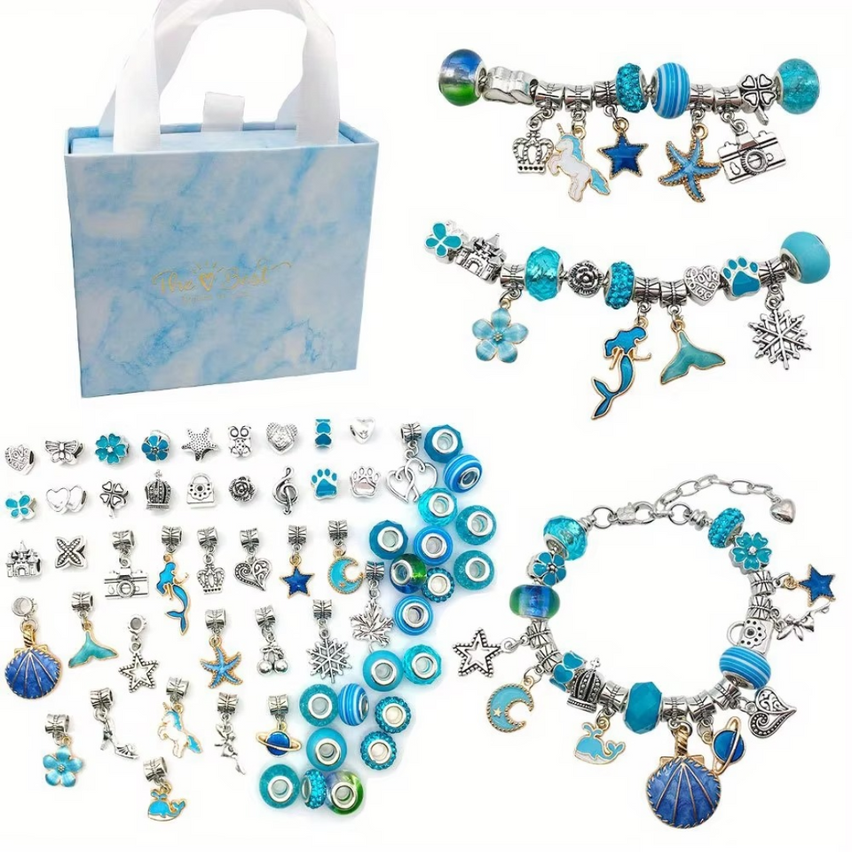 ArtisanCharm Kit – DIY Bracelet & Necklace Set