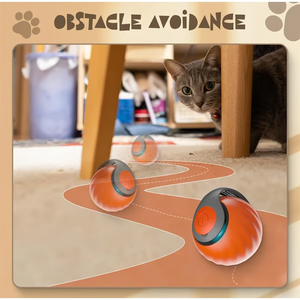 PurrChase - Interactive Electric Cat Ball with Tail