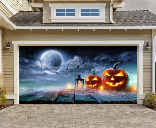Halloween Garage Door Decoration marnetic