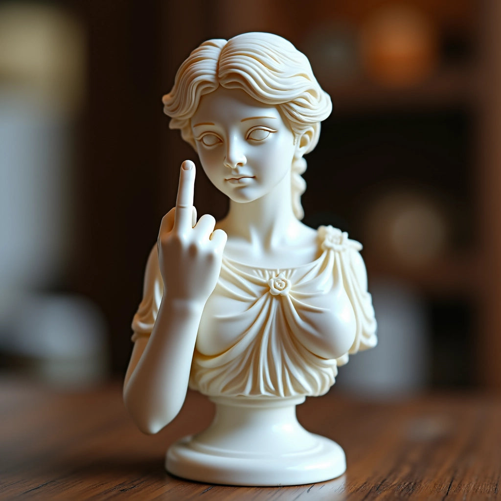 MoodMuse – “Talk to the Hand” Venus Figurine