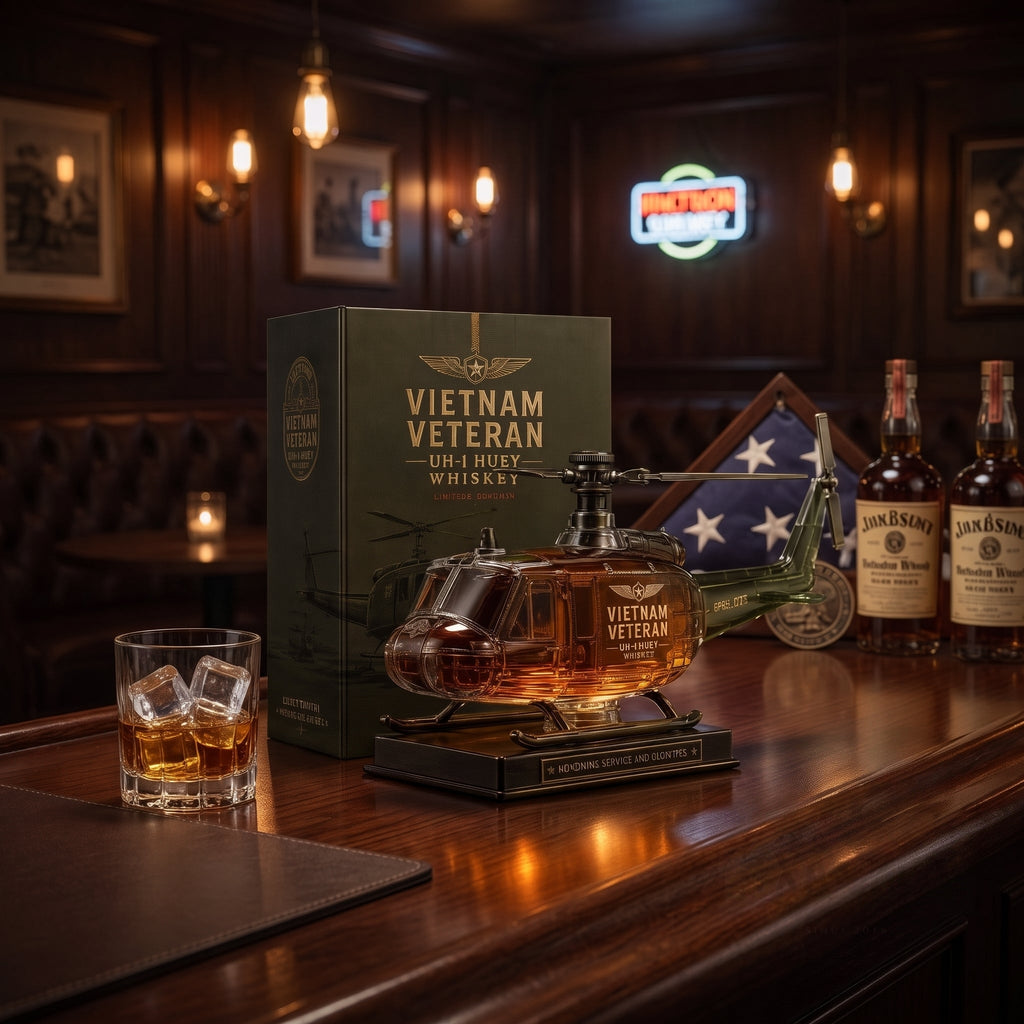 ValorReserve – Vietnam Veteran Tribute Whiskey Bottle