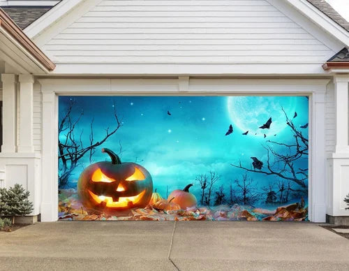 Halloween Garage Door Decoration marnetic