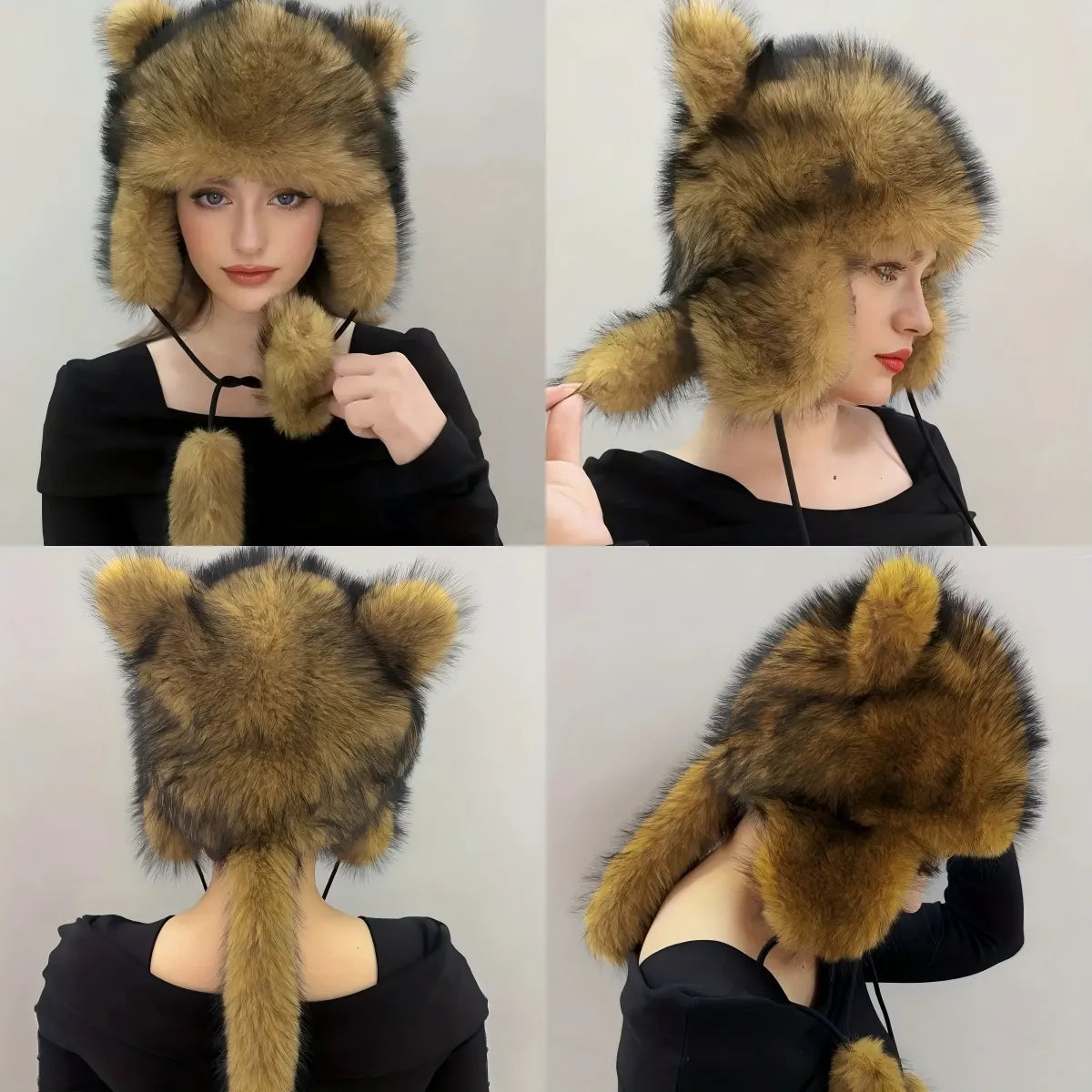 WildFur - Imitation Raccoon Hat