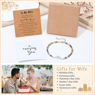OceanGrace – Dainty Gemstone Wave Bracelet