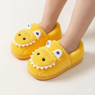 DinoToes – Soft Cartoon Slippers for Kids