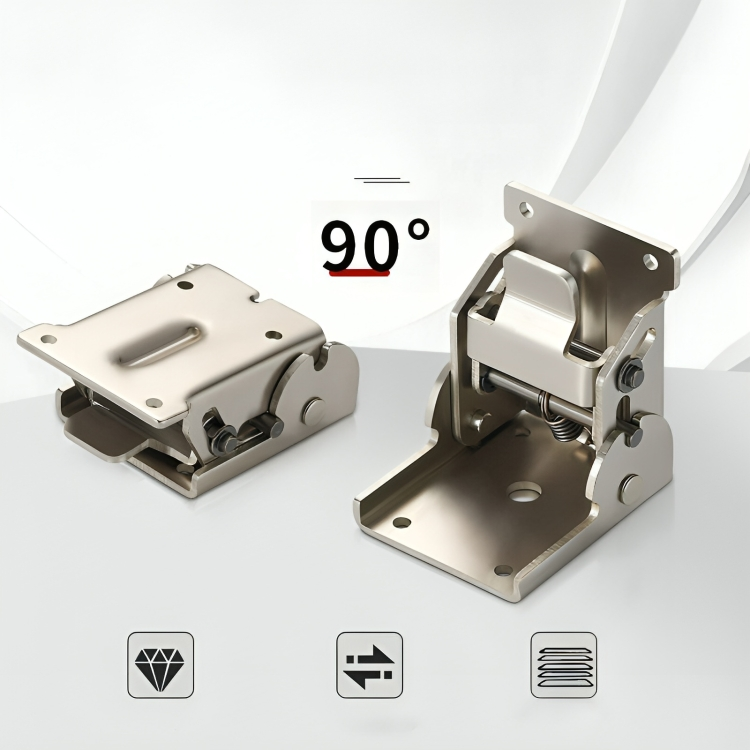 LockFold – Self Locking Folding Steel Furniture Hinges