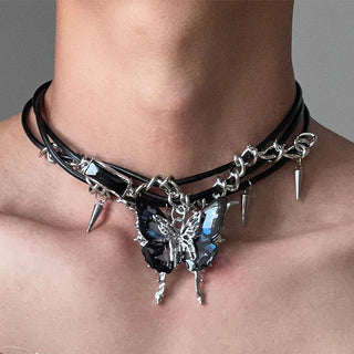 WhisperFly - Dainty Butterfly Choker
