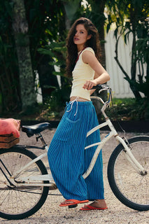 LuxeLines – Striped Comfort Pants