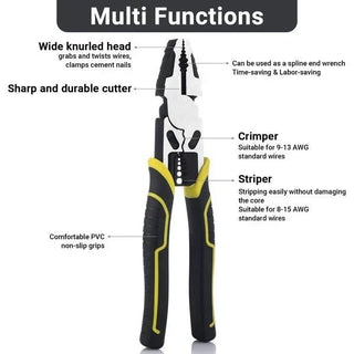GripMaster – Heavy Duty Multi-Function Lineman Plier