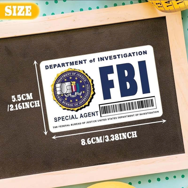 Undercover ID Wraps | FBI & ICE Style Card Skins