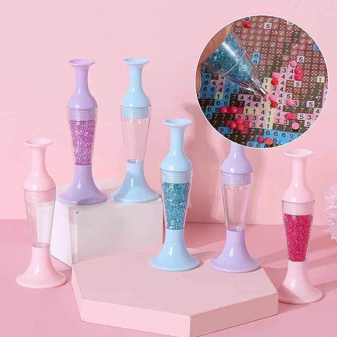 GlitterPen - Diamond Art Pen with Creative Flower Pot Design