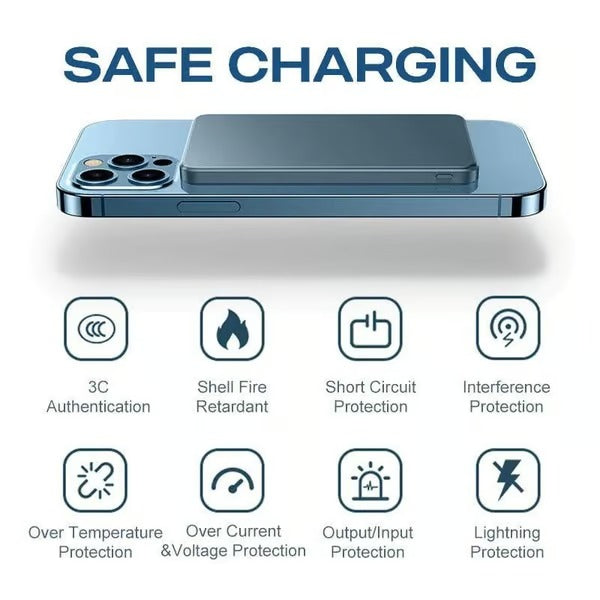 MagCharge – Portable Wireless Magnetic Power Bank