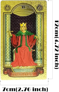 GoldenOracle – Luxury Gold Foil Tarot Deck