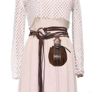 NordicForge – Viking Braided Leather Belt Set