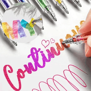 GlitterGlow - Vibrant Glitter Gel Pen Set