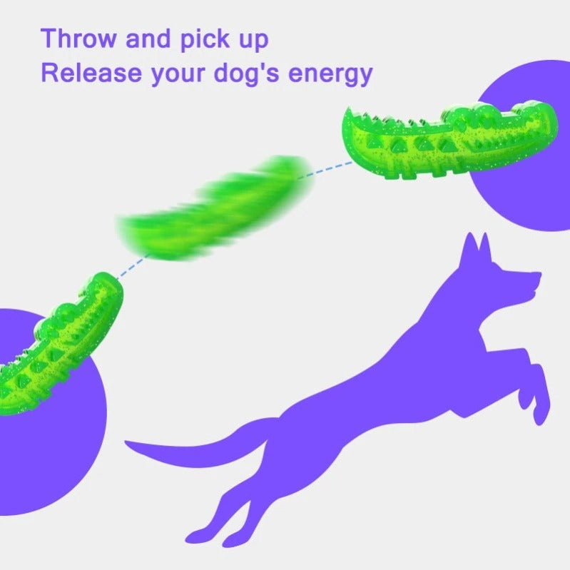 SnackSaver – Interactive Crocodile Dog Toy