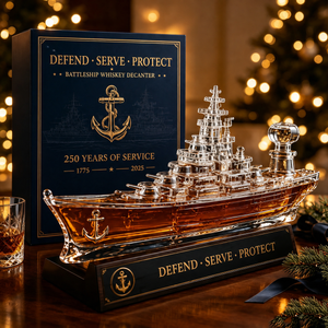 NavyCraft – Battleship Whiskey Decanter