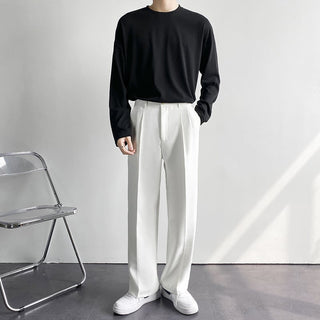ChicNova – Lightweight Straight Ice Silk Pants
