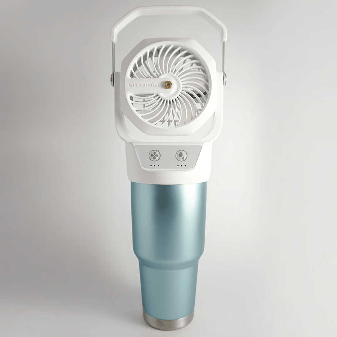 CoolCruise – Premium Cup Holder Spray Cooling Fan