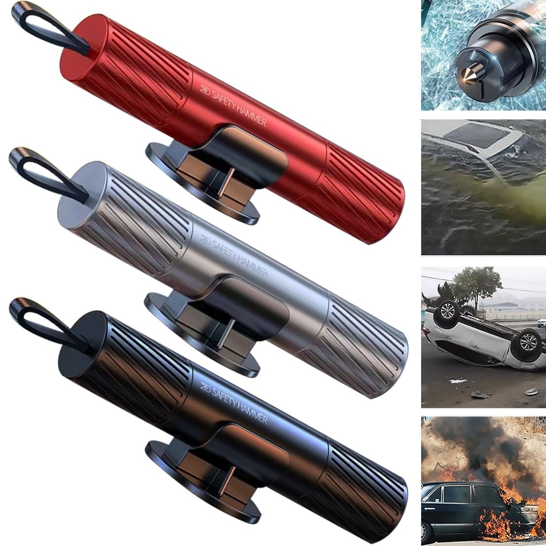 CrashCut - Safety Tool for Fire, Flood & Crash Escape