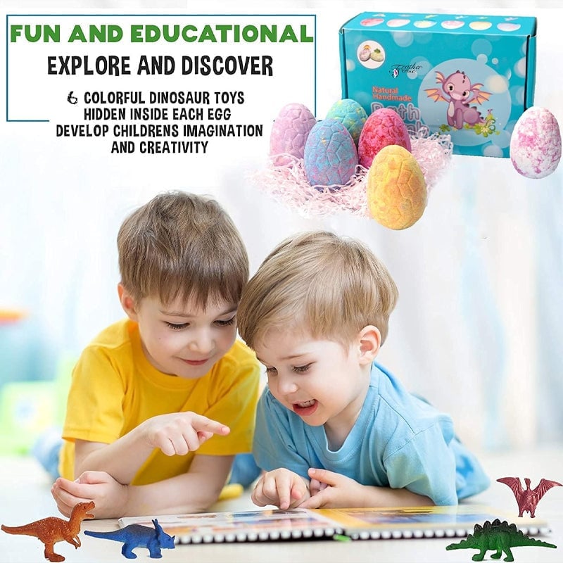 SplashJoy – Surprise Dino Bath Fizzers