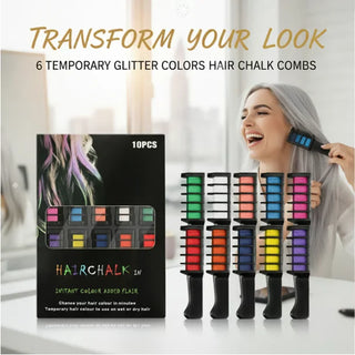🔥Last Day Promotion 49% OFF - Hair Dye Comb🌈10 PCS