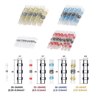 AquaSeal - Waterproof Heat Shrink Solder Wire Connector Kit