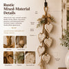 HeartHaven – Rustic Layered Heart Wall Hanging Decor