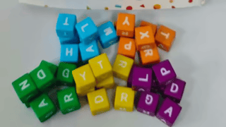 Dice Word Game - Brain Exercise Game