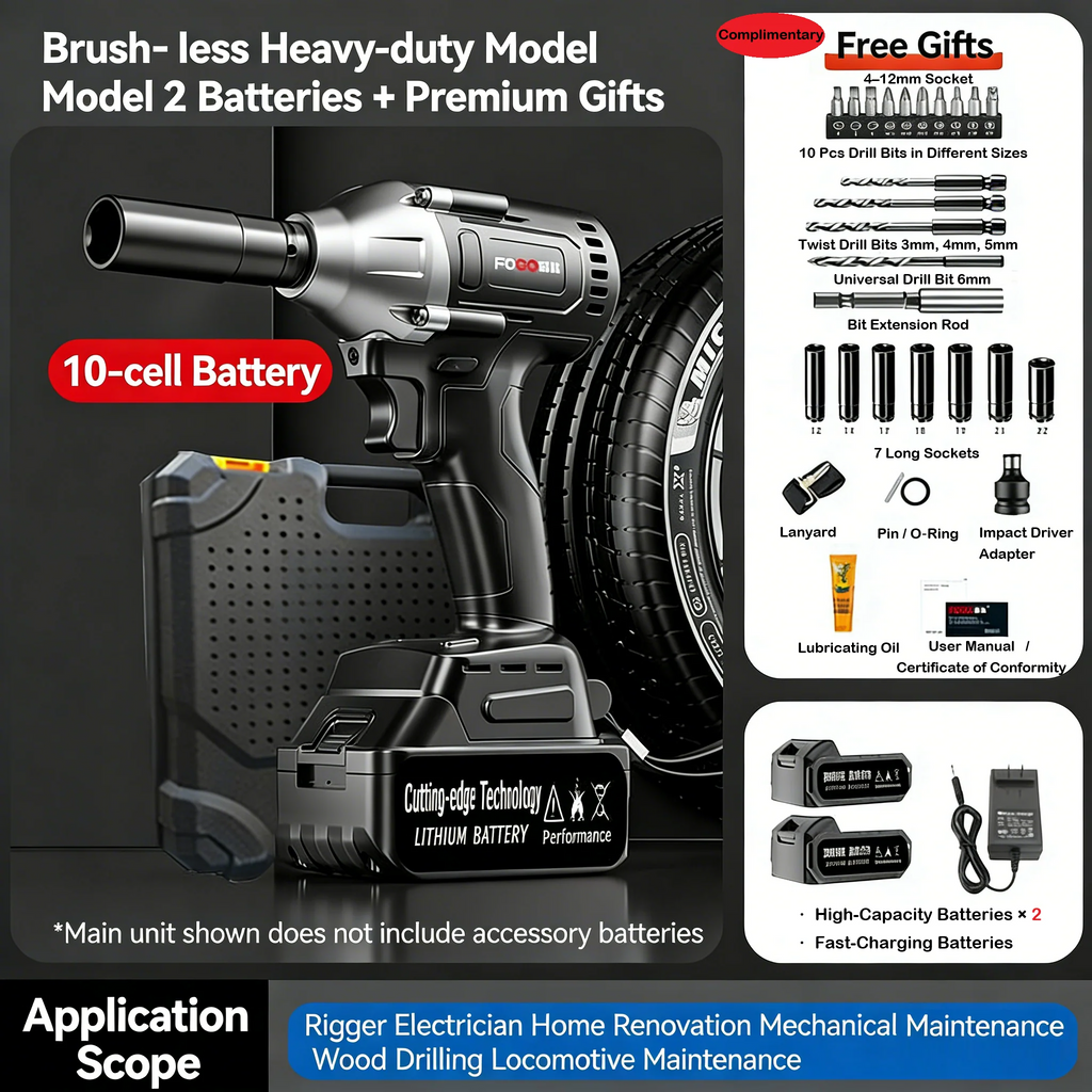 ProTorque – Cordless Brushless Wrench Power Tool