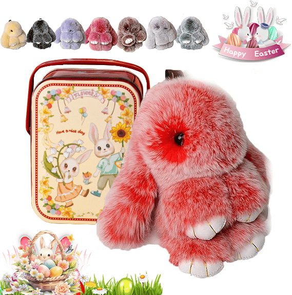 ✨Early Easter Sale 49% Off 🐰 Handmade Soft Bunny Charms