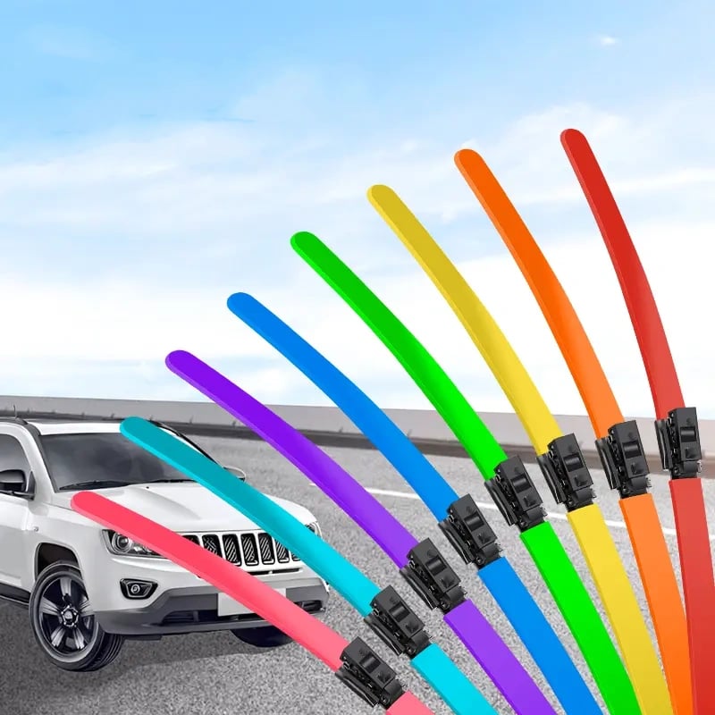 SilentSweep – Colourful Silent Windshield Wipers