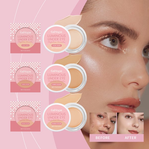 RadiantEyes – Brightening Cream Concealer for Fresh Look