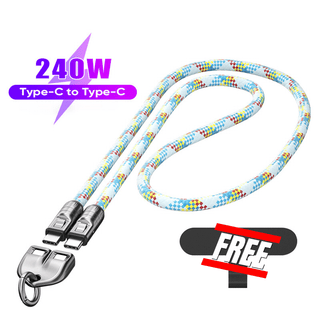 ChargeBand - Wearable 240W Fast-Charge Cable