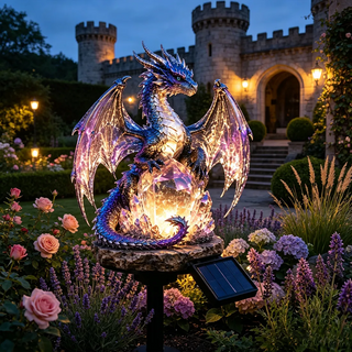 DragonGlow – Crystal Dragon Night Light