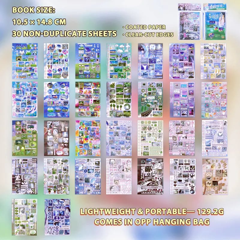 DreamPop – Dreamcore Aesthetic Sticker Book