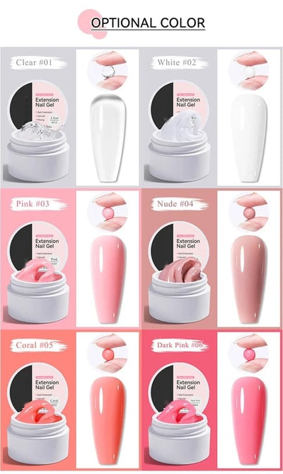 (🎁2024 New Year Hot Sale🎁)Nail Extension Builder Gel💅